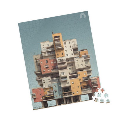 Modular Cityscape Puzzle — 520 Piece Architectural Jigsaw